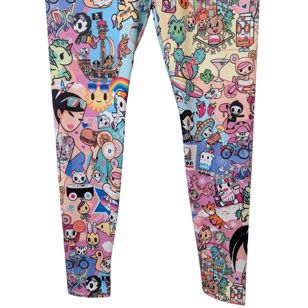 BlackMilk x Tokidoki Womens NWT Size M California Dreamin' High Waisted Leggings - Picture 5 of 12